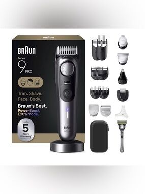 Braun Series 9 PRO All-in-One Grooming Kit (NEW)